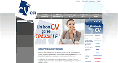 Desktop Screenshot of cv.ca