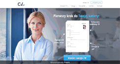 Desktop Screenshot of cv.pl
