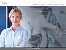 Tablet Screenshot of cv.pl